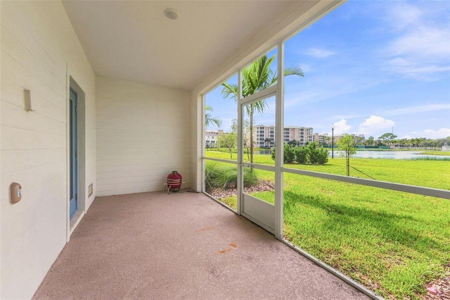 Exterior details and patio area of a home in , Seminole (Image 29).