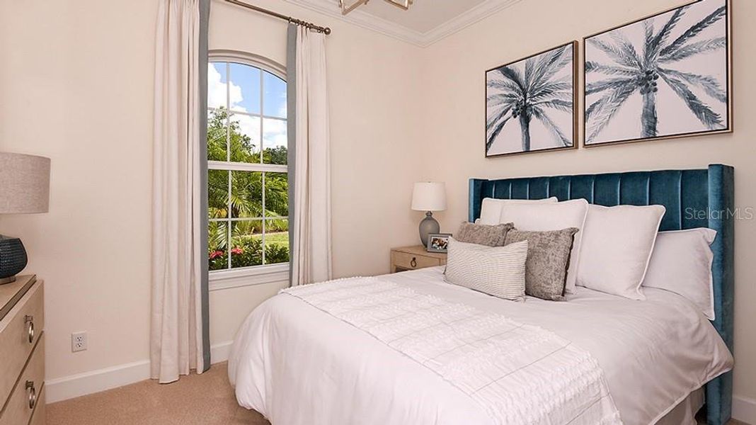 Furnished interior view inside a new home in Esplanade at Azario Lakewood Ranch, Bradenton (Image 11).