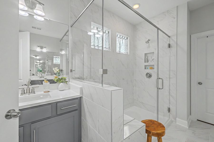 Furnished interior view inside a new home in Parker's Preserve, Ridgeville (Image 14).