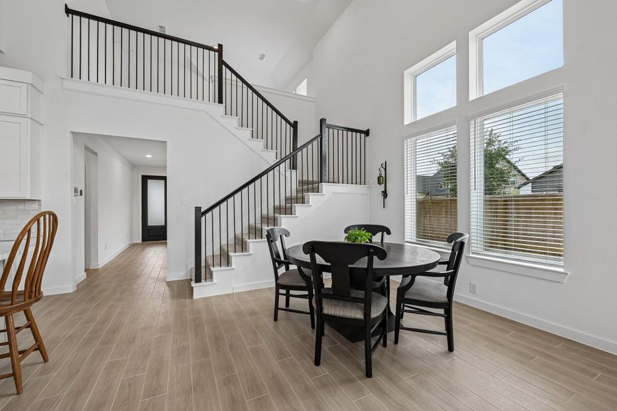 Furnished interior view inside a new home in Jubilee 45', 70', Hockley (Image 6).