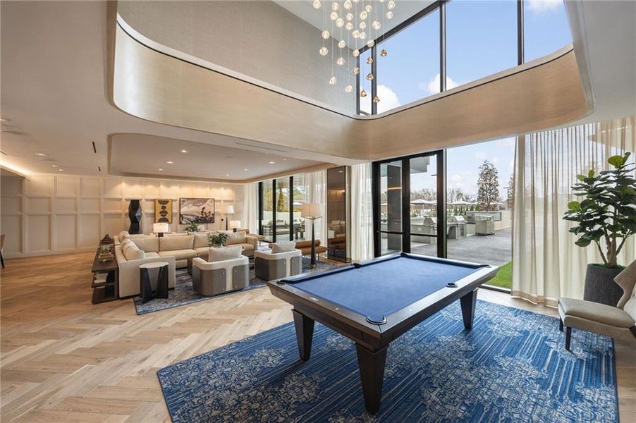 Furnished interior view inside a new home in The Dillon Buckhead, Atlanta (Image 26).