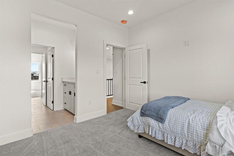 Furnished interior view inside a new home in , Mount Pleasant (Image 25).