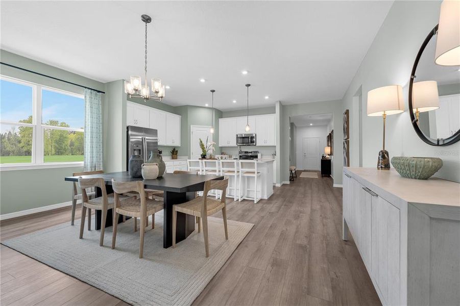 Furnished interior view inside a new home in Green Leaf, West Melbourne (Image 16).