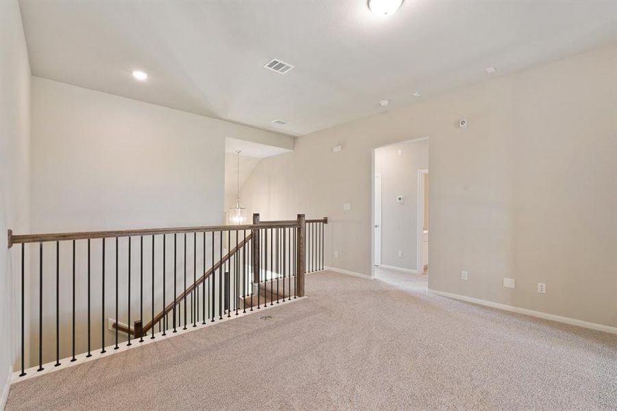 As you make your way upstairs this exceptional game room is a standout feature in this remarkable property, offering a space that combines luxury and fun for all ages.