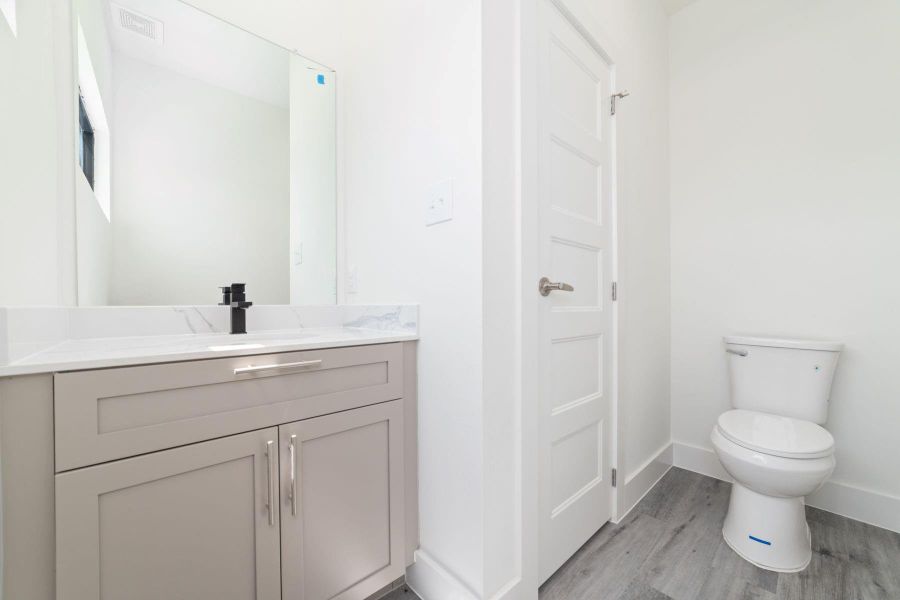 Furnished interior view inside a new home in , Houston (Image 8).