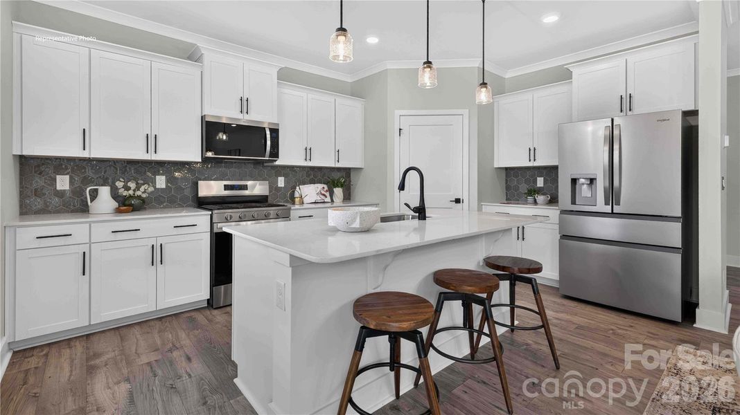 Furnished interior view inside a new home in Westport, York (Image 16).