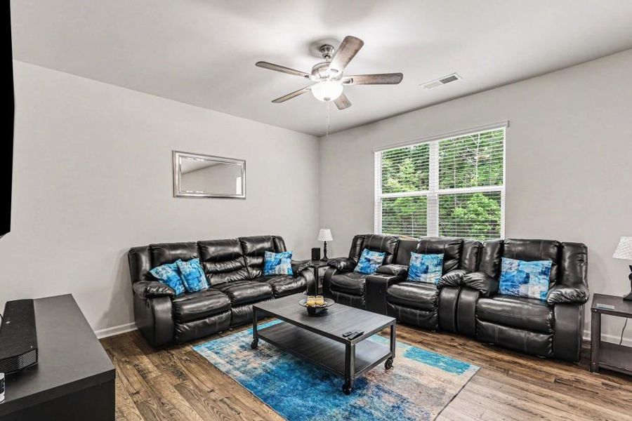 Furnished interior view inside a new home in , Fairburn (Image 14).
