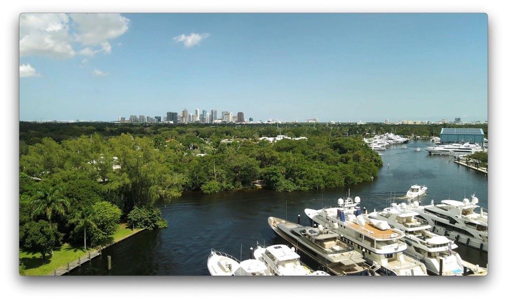 Lauderdale Marine Center is the largest shipyard in the world