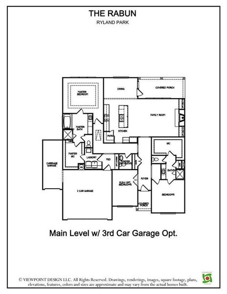 2D floor plan layout of this home in , Athens, GA (Image 5).