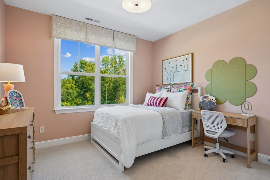 Representative furnished interior of a home built from the Wylie by Caruso Homes in Blue Run, Raleigh (Image 18). Representative furnished interior of a home built from the Wylie by Caruso Homes in Blue Run, Raleigh (Image 18).