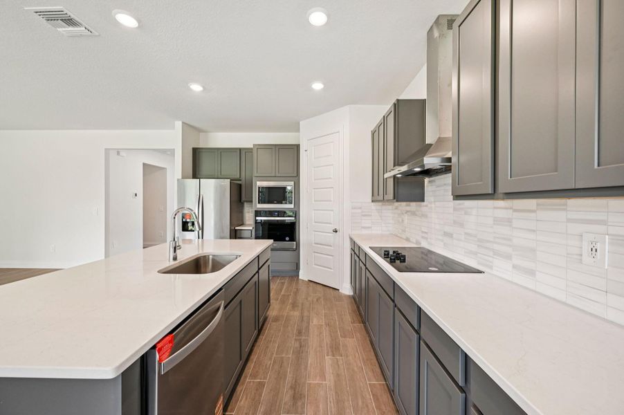 Furnished interior view inside a new home in Hampton Park - Signature Series, Vero Beach (Image 10).