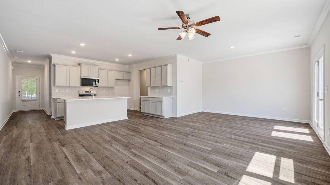 Spacious, unfurnished interior of a new home in Independence Villas and Townhomes, Loganville (Image 13).
