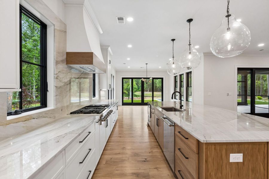 Furnished interior view inside a new home in , Johns Island (Image 7).