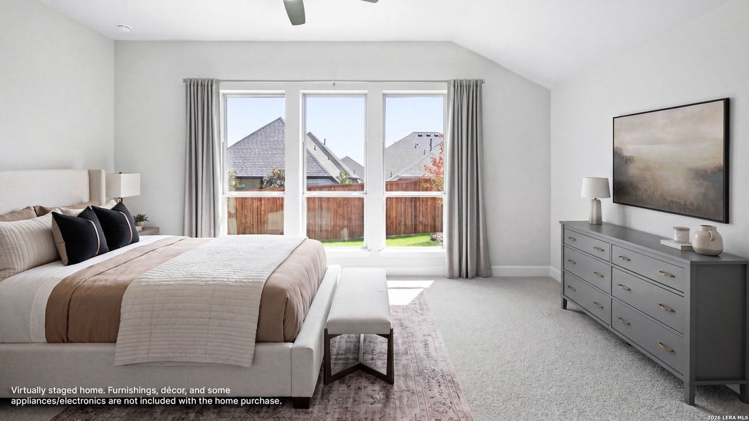 Furnished interior view inside a new home in The Dominion, San Antonio (Image 15).