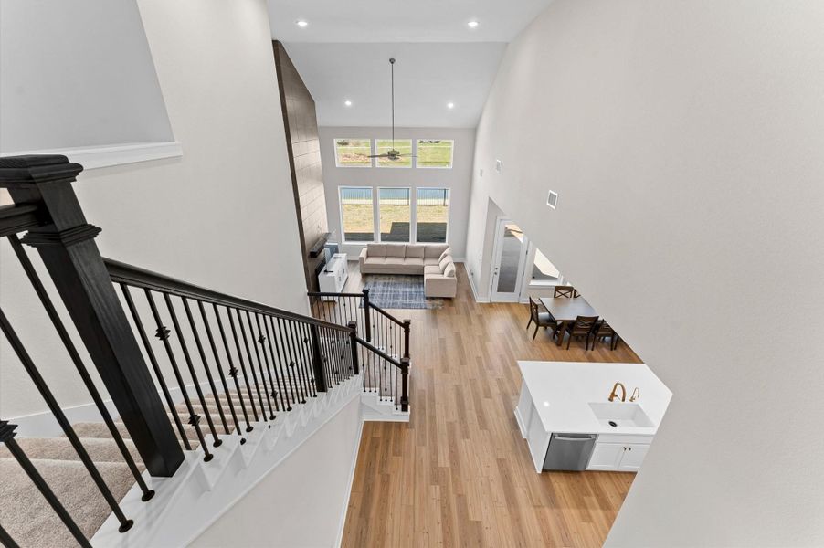 Furnished interior view inside a new home in Cross Creek Ranch, Fulshear (Image 33).