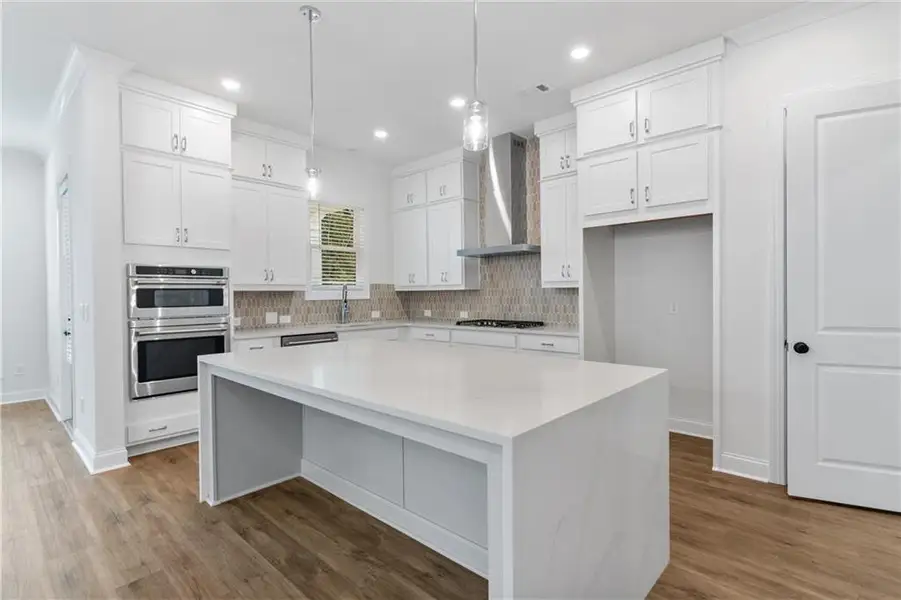 Furnished interior view inside a new home in Palisades Single Family, Cumming (Image 5). Furnished interior view inside a new home in Palisades Single Family, Cumming (Image 5).