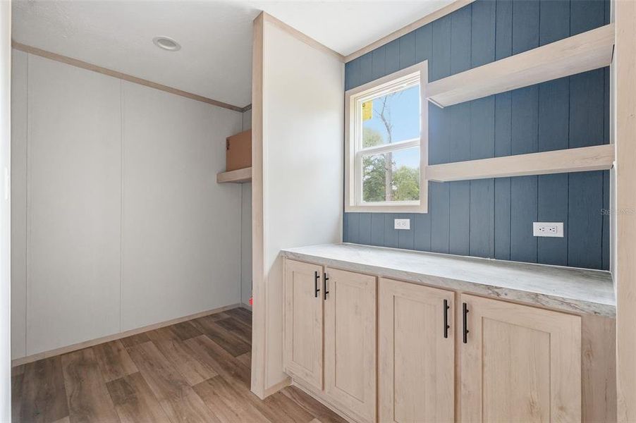 Furnished interior view inside a new home in , Williston (Image 5).