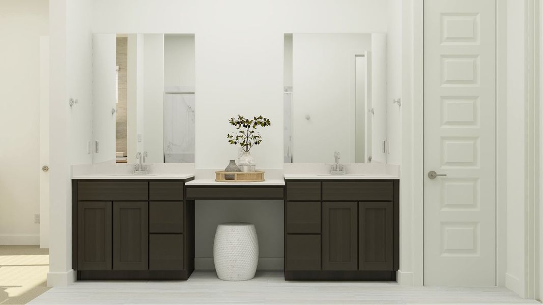 Wayfarer II owners suite bathroom vanities