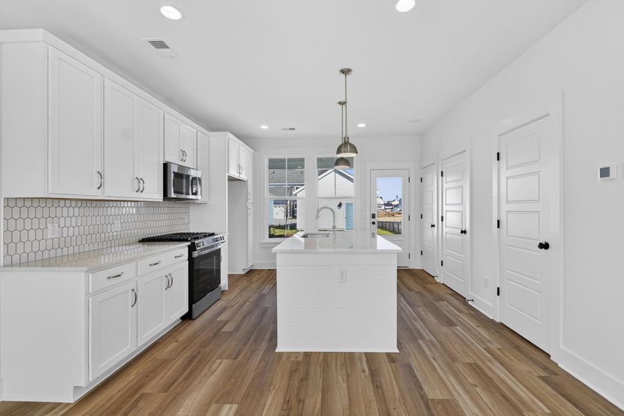 Furnished interior view inside a new home in , Summerville (Image 10).