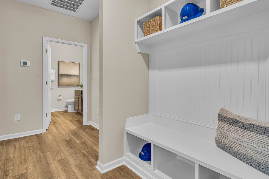 Representative furnished interior of a home built from the The Wave Crest by Chesapeake Homes in Bridgewater - Shorehaven Village, Little River (Image 13).
