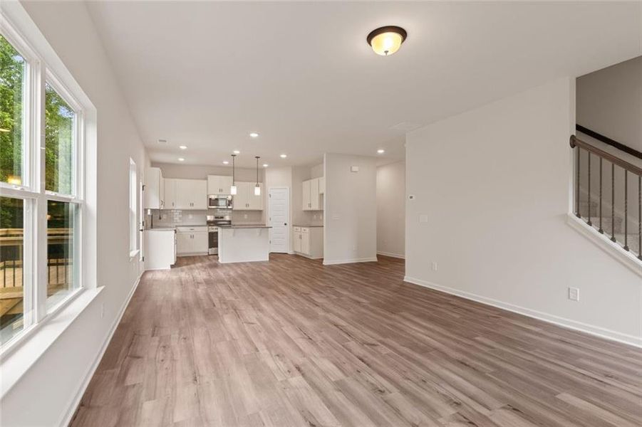 Spacious, unfurnished interior of a new home in Roxeywood Park, Winder (Image 14).