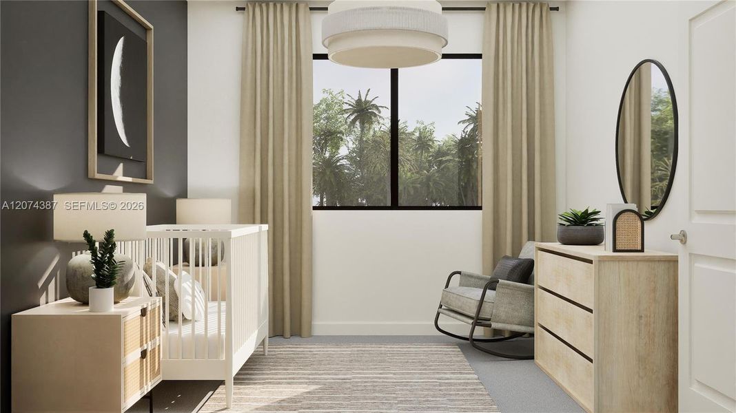 Furnished interior view inside a new home in Solterra, Sunrise (Image 10).