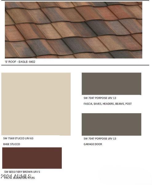 Estrella Lot 10 - Exterior Color Scheme