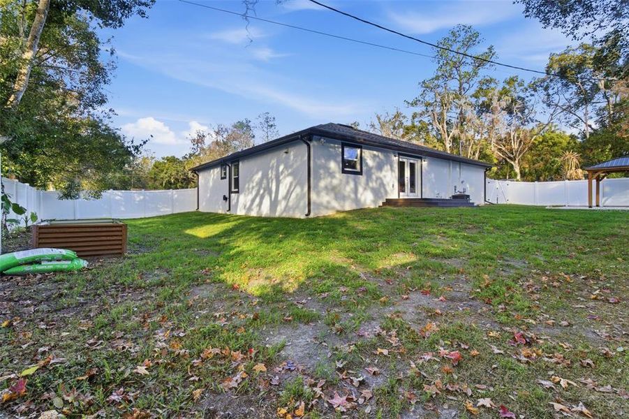 Exterior details and patio area of a home in , Brooksville (Image 18). Exterior details and patio area of a home in , Brooksville (Image 18).
