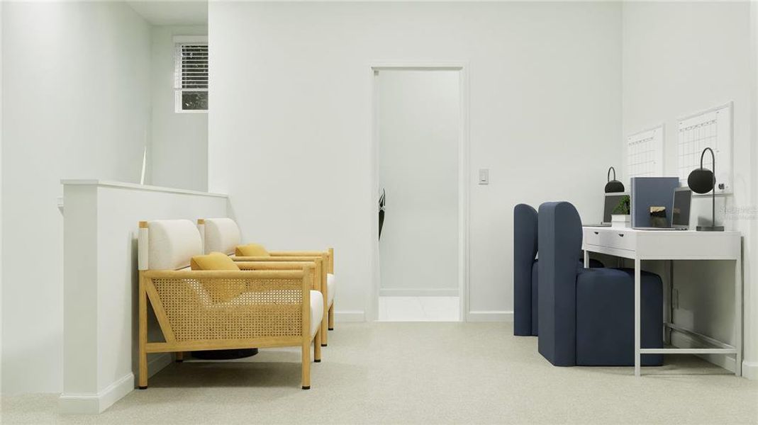 Furnished interior view inside a new home in , Davenport (Image 16).