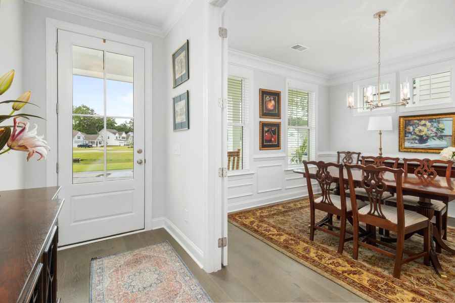 Furnished interior view inside a new home in , Hollywood (Image 12).