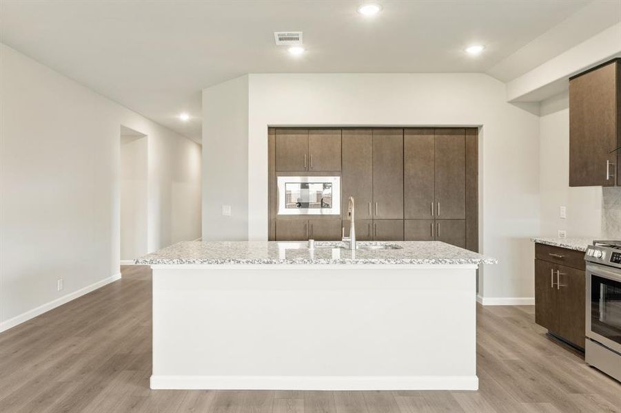 Furnished interior view inside a new home in Heartland Elements, Crandall (Image 18). Furnished interior view inside a new home in Heartland Elements, Crandall (Image 18).