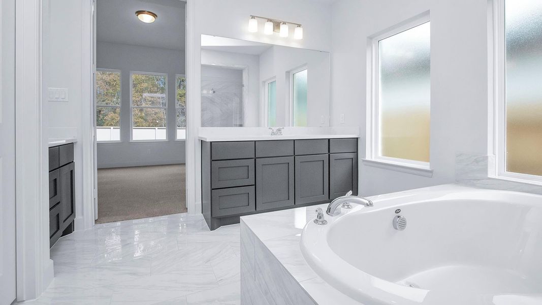 Furnished interior view inside a new home in Audubon, Magnolia (Image 6).