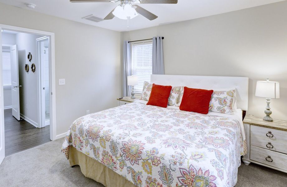 Furnished interior view inside a new home in , Summerville (Image 10).