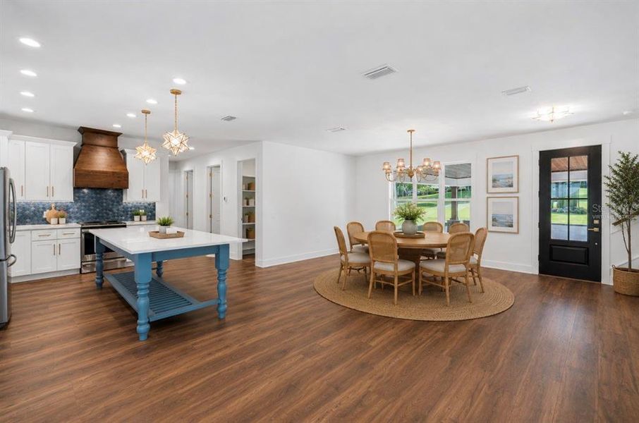 Furnished interior view inside a new home in , Auburndale (Image 9). Furnished interior view inside a new home in , Auburndale (Image 9).
