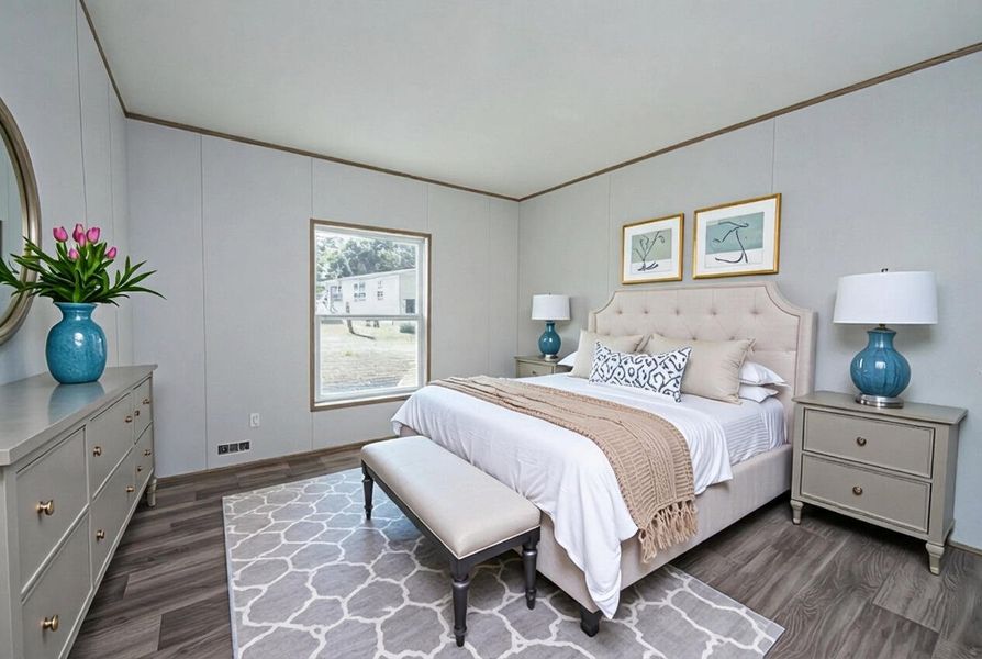 Furnished interior view inside a new home in , Holly Hill (Image 33).