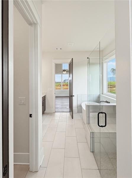 Furnished interior view inside a new home in , Rydal (Image 9).