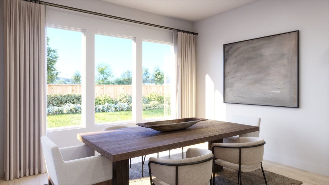 Representative furnished interior of a home built from the 5002 by Risewell Homes in Freedom at Anthem, Kyle (Image 10).