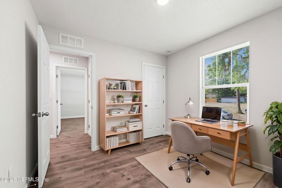 Furnished interior view inside a new home in , Jacksonville (Image 18).