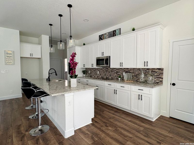 Furnished interior view inside a new home in , Spring Branch (Image 8).
