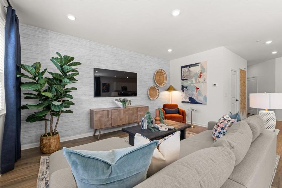 Furnished interior view inside a new home in , Doraville (Image 17).