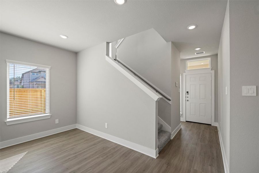 Spacious, unfurnished interior of a new home in , Cypress (Image 21).