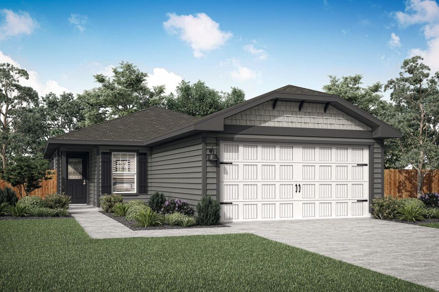 With three bedrooms, two bathrooms, an open-concept layout, and an upgraded kitchen, the Chestnut has everything you could need and more! You’ll find upgrades such as WI-Fi enabled garage door opener with ability to link to Amazon Key, programmable thermostat and blinds at front window.