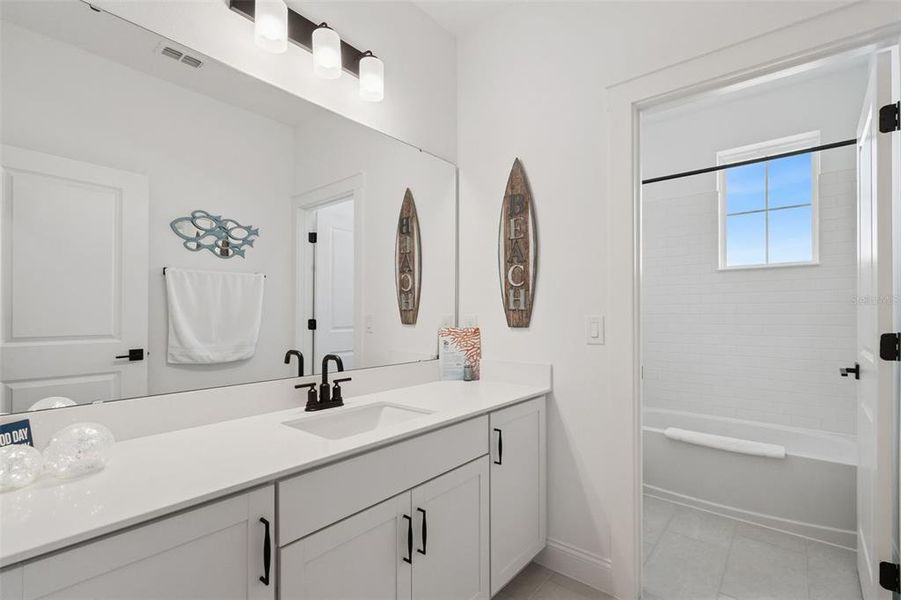 Furnished interior view inside a new home in , Winter Garden (Image 57).
