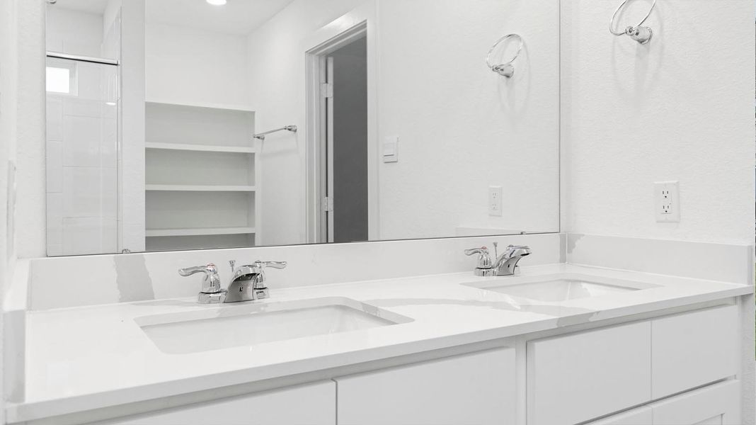 Representative furnished interior of a home built from the Justin by D.R. Horton in Lago Mar, Texas City (Image 11). Representative furnished interior of a home built from the Justin by D.R. Horton in Lago Mar, Texas City (Image 11).