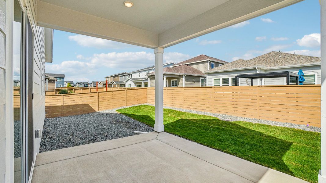 Extend your living space outdoors with a welcoming patio