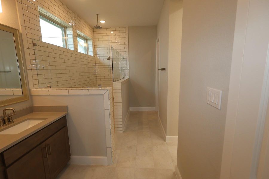 Furnished interior view inside a new home in , Cypress (Image 5).