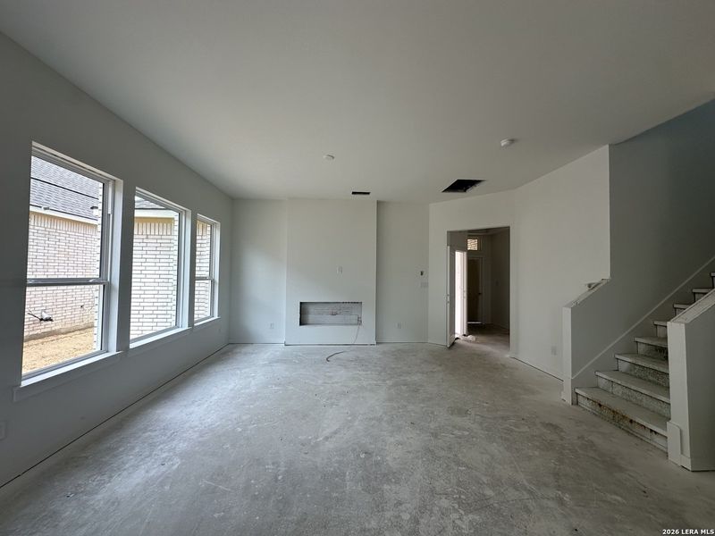In-progress construction of a new home in Stream Waters, Seguin, TX (Image 18).