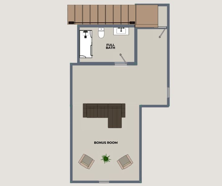 2D floor plan layout for the Fairview by Riverstone Construction, LLC in Jasper Highlands, Guild, TN (Image 4). 2D floor plan layout for the Fairview by Riverstone Construction, LLC in Jasper Highlands, Guild, TN (Image 4).
