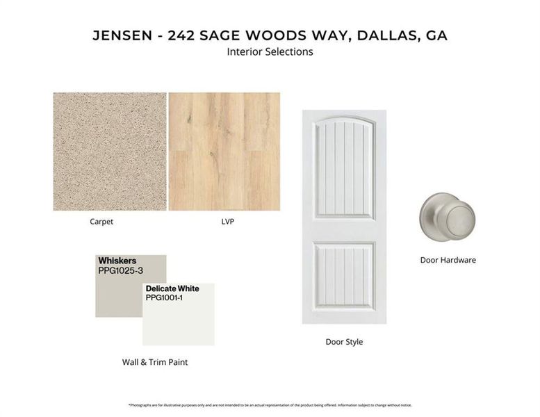 Sample of building materials used in homes in Sage Woods, Dallas (Image 5). Sample of building materials used in homes in Sage Woods, Dallas (Image 5).