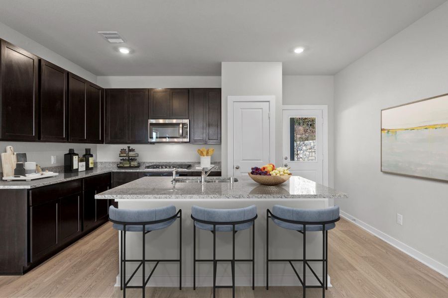 Furnished interior view inside a new home in Westridge Cove, Panorama Village (Image 5).